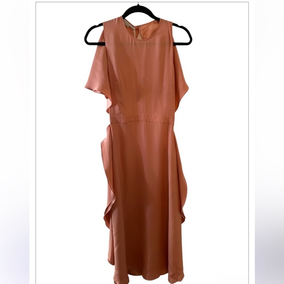 NWT Stella McCartney Rosa Flutter Midi Dress - Picture 6 of 8